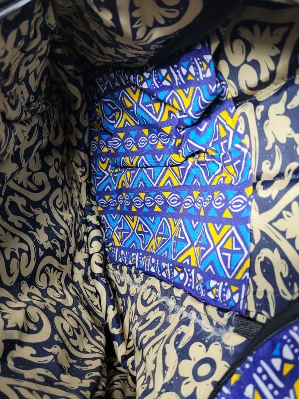 African Ankara Style Backpacks